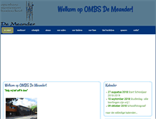 Tablet Screenshot of meandernet.nl